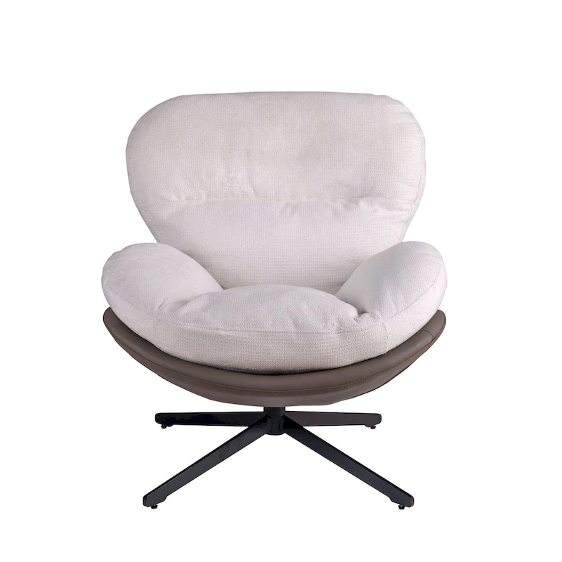 Ronnie Swivel Single Accent Chair by Christopher Knight Home