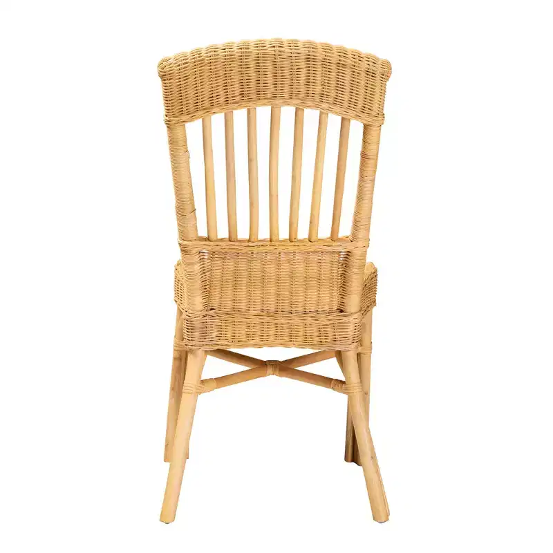 GDFStudio Tuttle Modern Bohemian Rattan Dining Chair