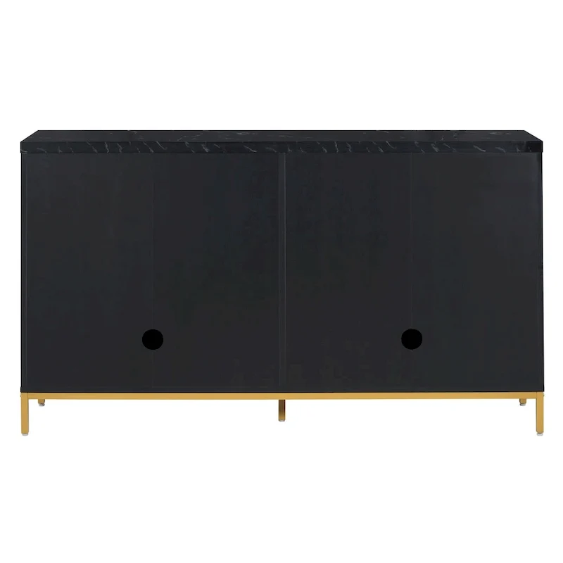 59 Sideboard Buffet Cabinet with Adjustable Shelf