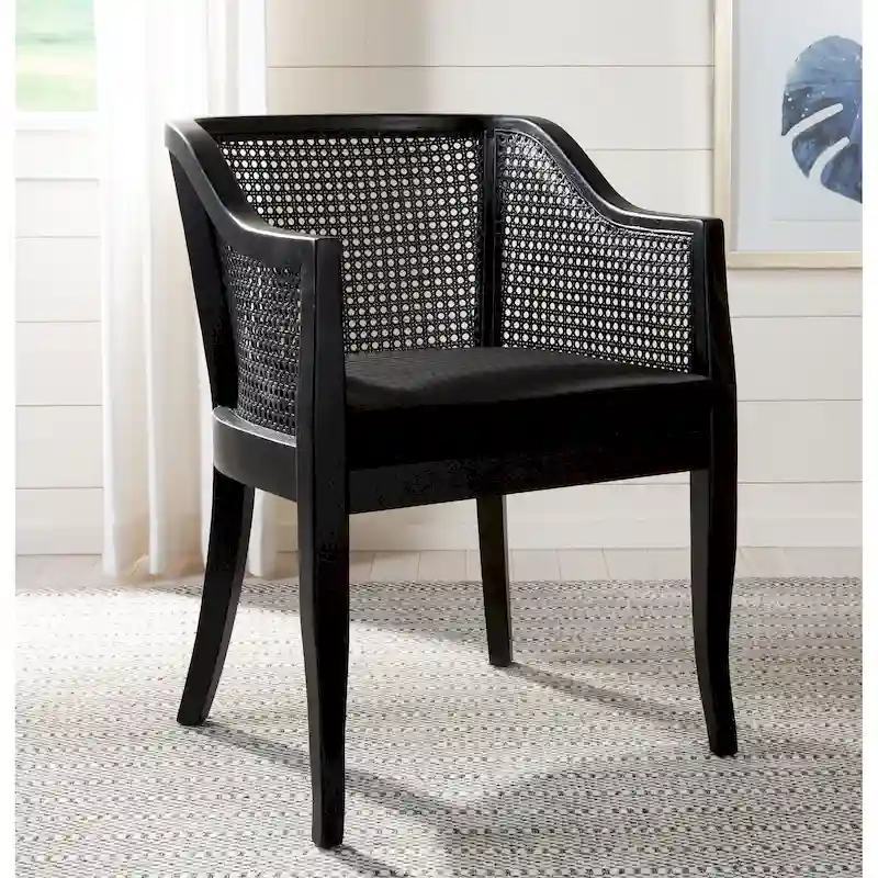 Velva Cane Dining Chair - 23.8   x 23.2   x 32.1   - 24Wx23Dx32H