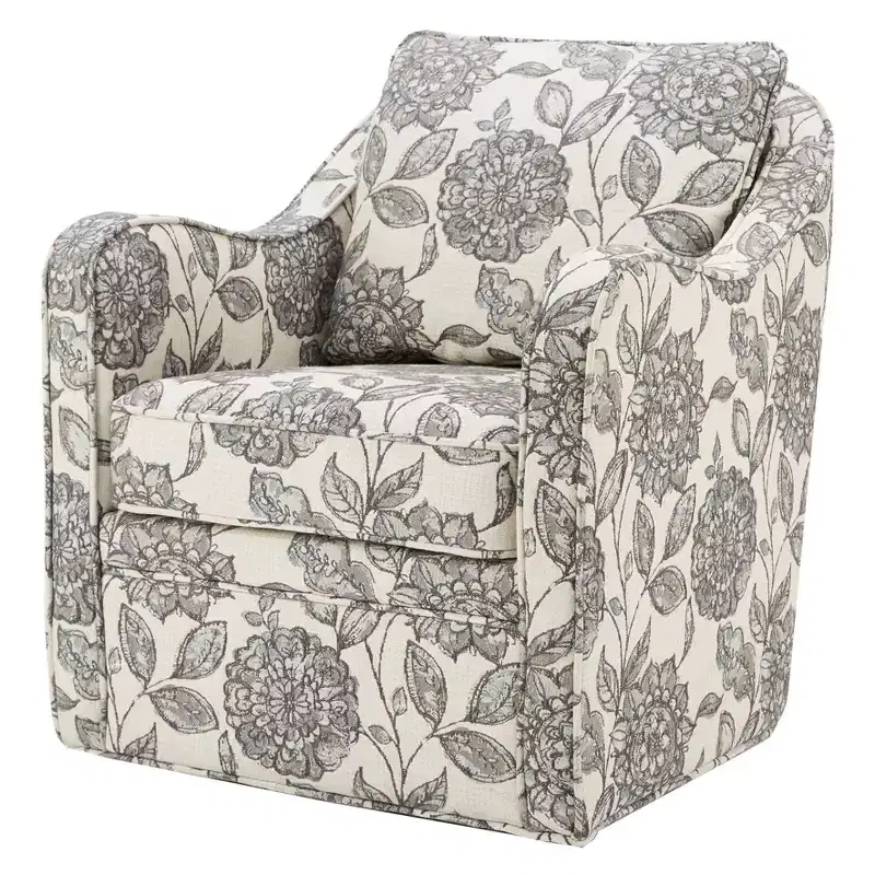 Mitchell Wide Seat Swivel Armchair - Madison Park