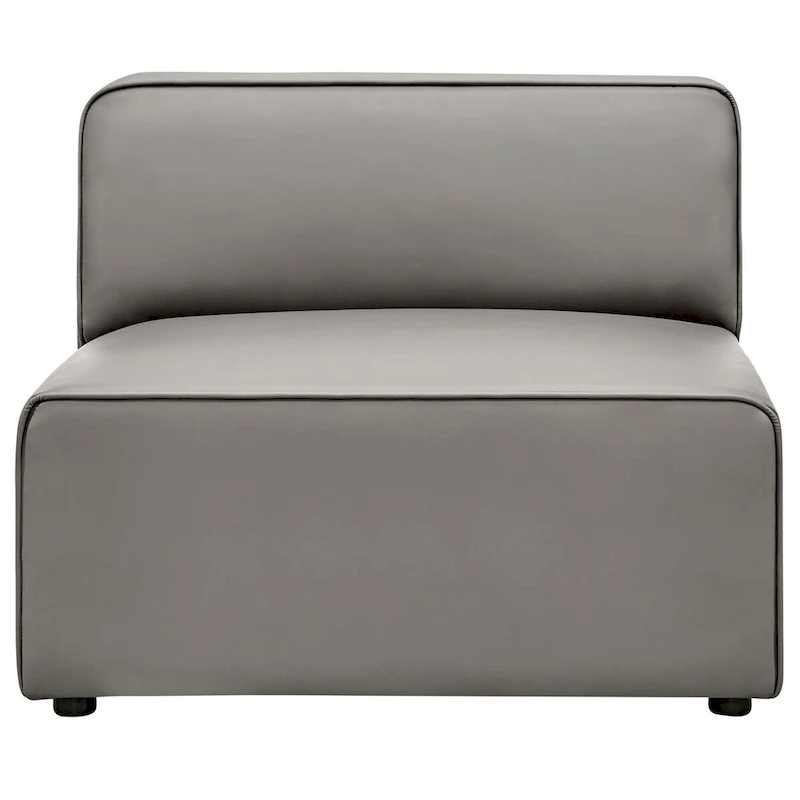 Mingle Vegan Leather 7-Piece Sectional Sofa