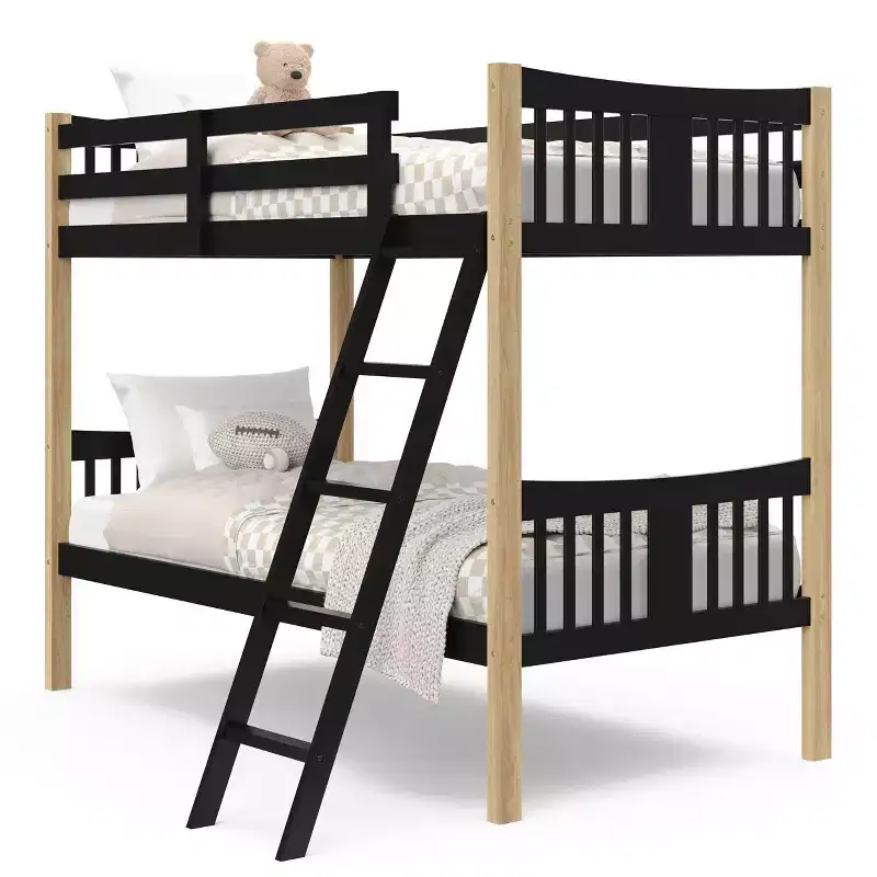 Storkcraft Caribou Solid Hardwood Twin Bunk Bed
