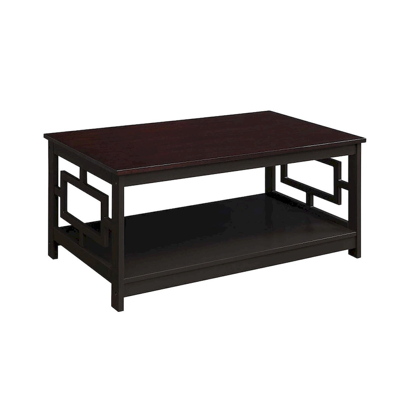 Convenience Concepts Town Square Coffee Table with Shelf