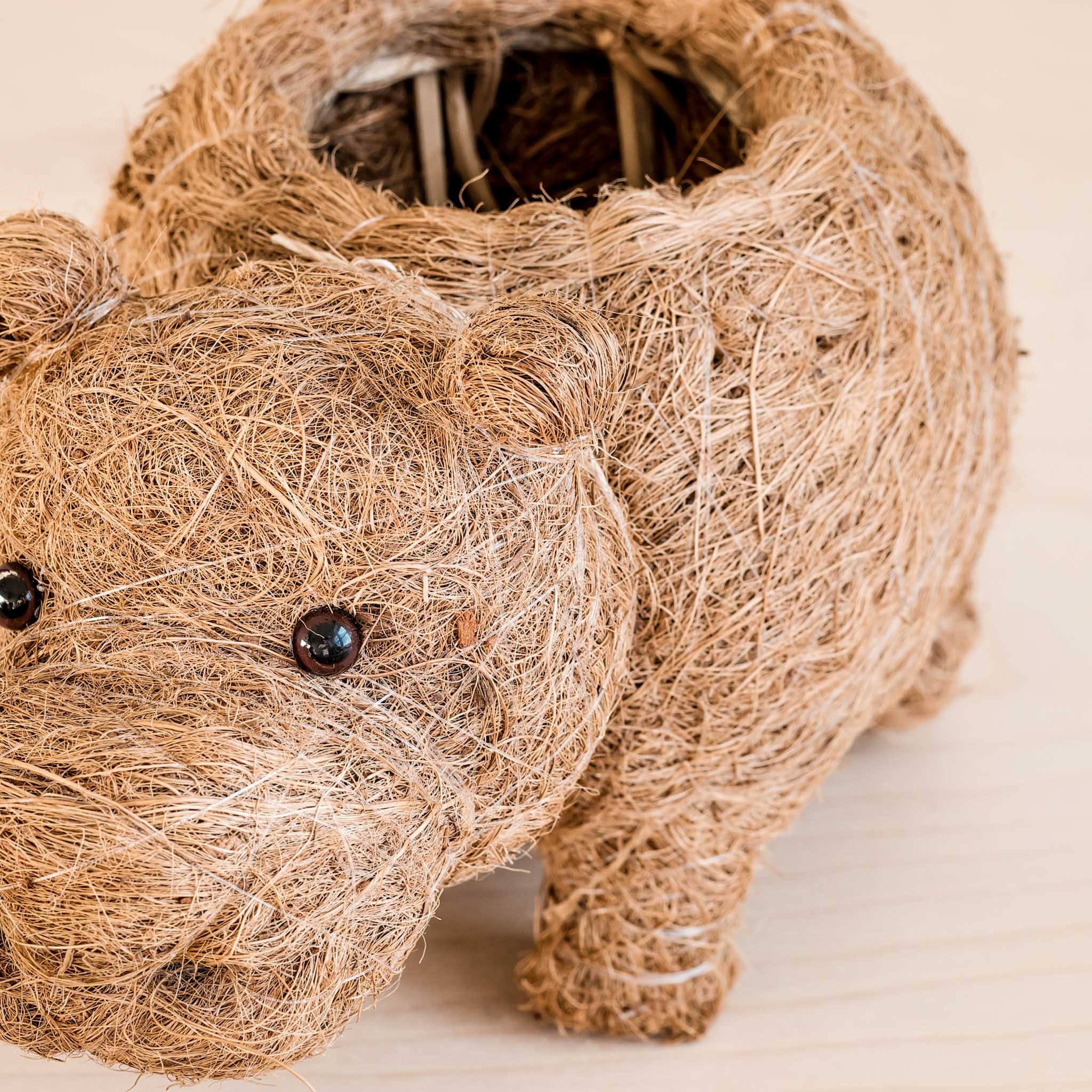 Baby Hippo Plant Pot - Handmade Pots