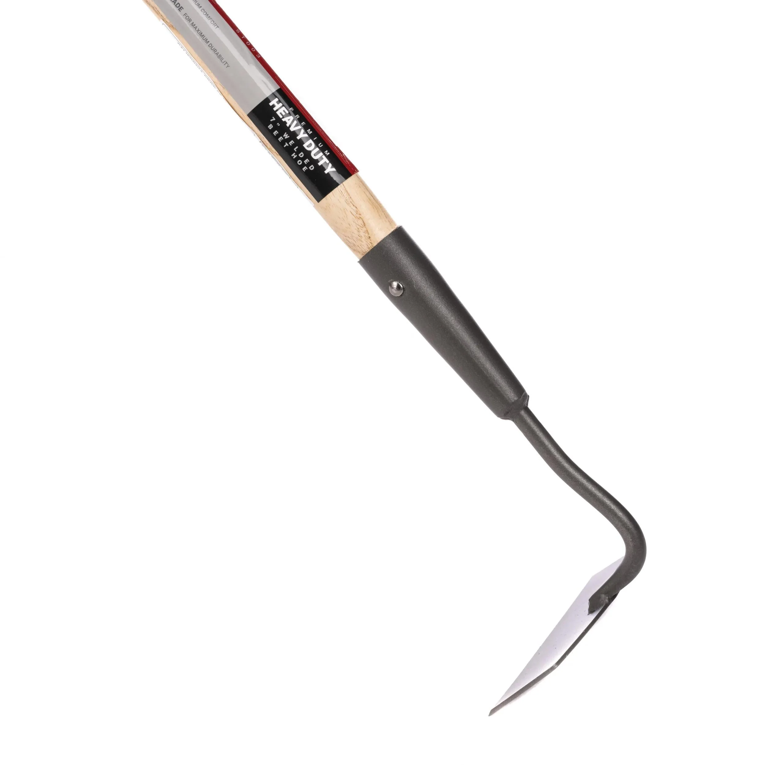 Premium Beet Hoe 54-Inch Hardwood Handle Heavy Duty Garden Weeding Tool