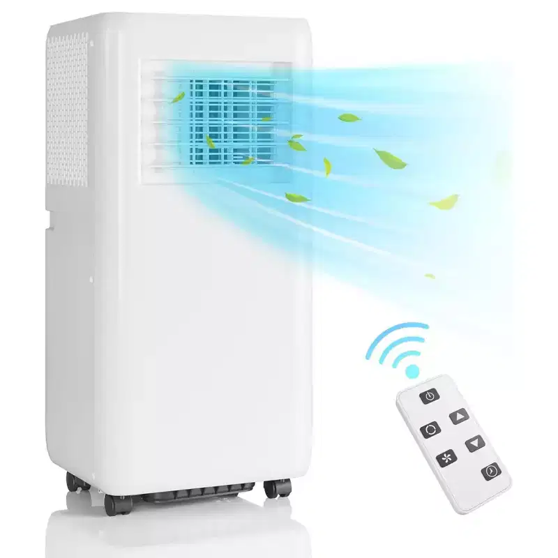 Garvee 10000 BTU Smart AC Unit with Remote Control, Cools Rooms up to 450 Sq.ft, White