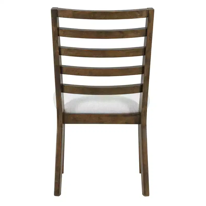 Whisen 5-Piece Retro Rustic Functional Dining Set with 1 Extendable Table and 4 Upholstered Chairs