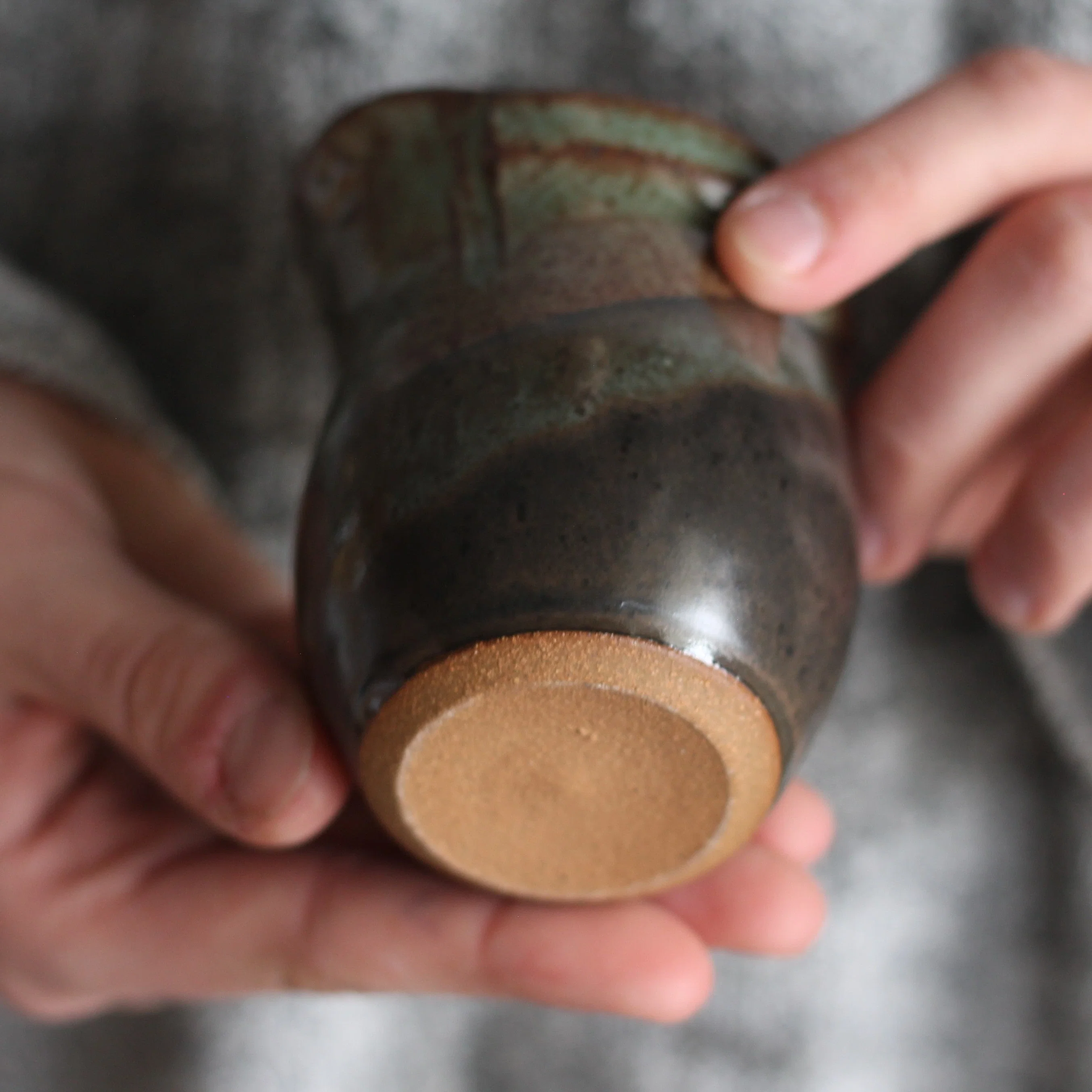 Handmade Mini Ceramic Pitcher