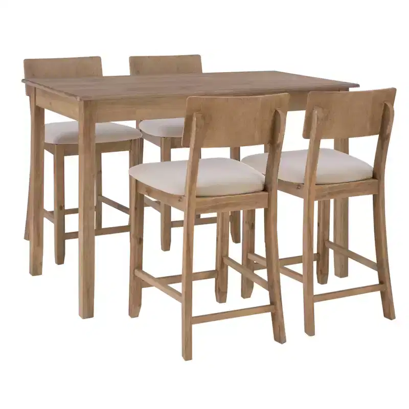 5pc Jordan Tavern Counter Height Dining Set - Linon