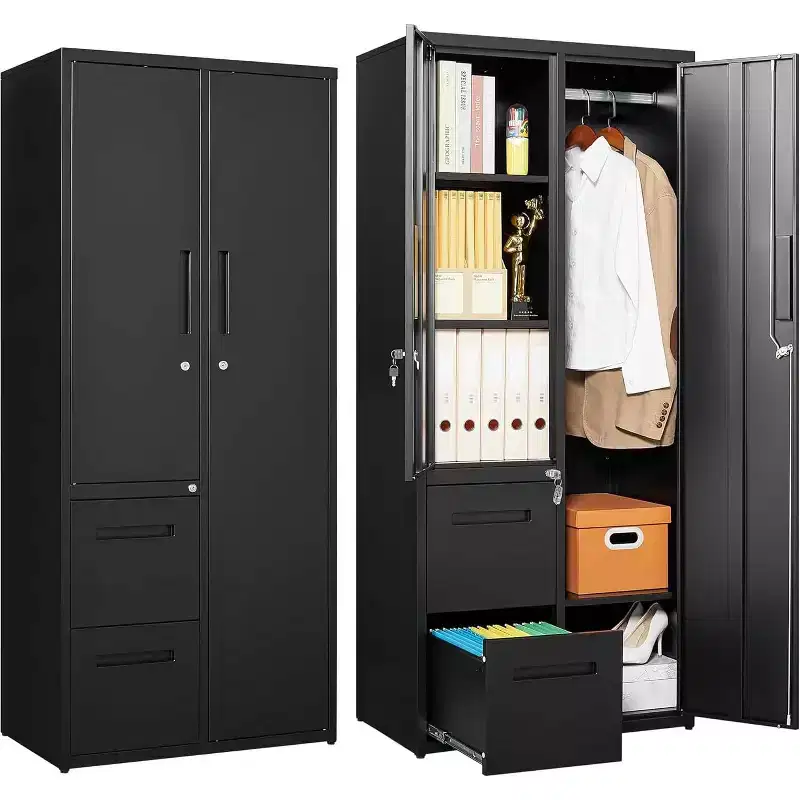 BALHAM TRADE-67 Large Metal filing cabinet Set of 1 -Adjustable Shelves for Home,Office, Warehouse,Garage