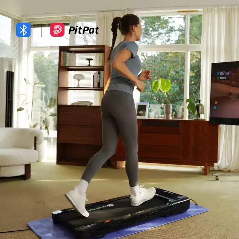 DeerRun Z10 Under Desk Walking Treadmill with 12% Incline, 300 lbs Capacity, Walking Pad for Home & Office