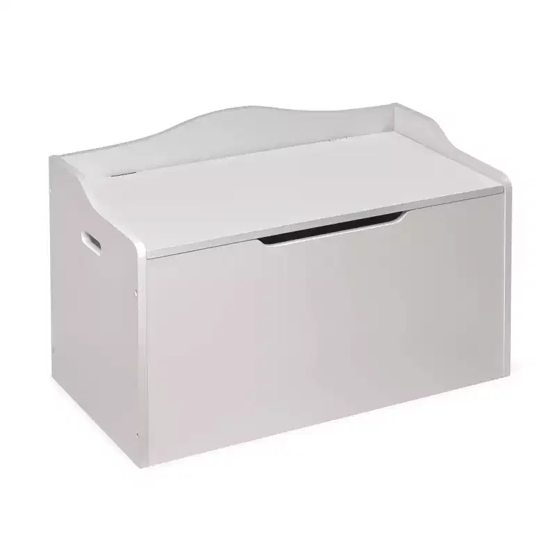 Bench Top Toy Box White