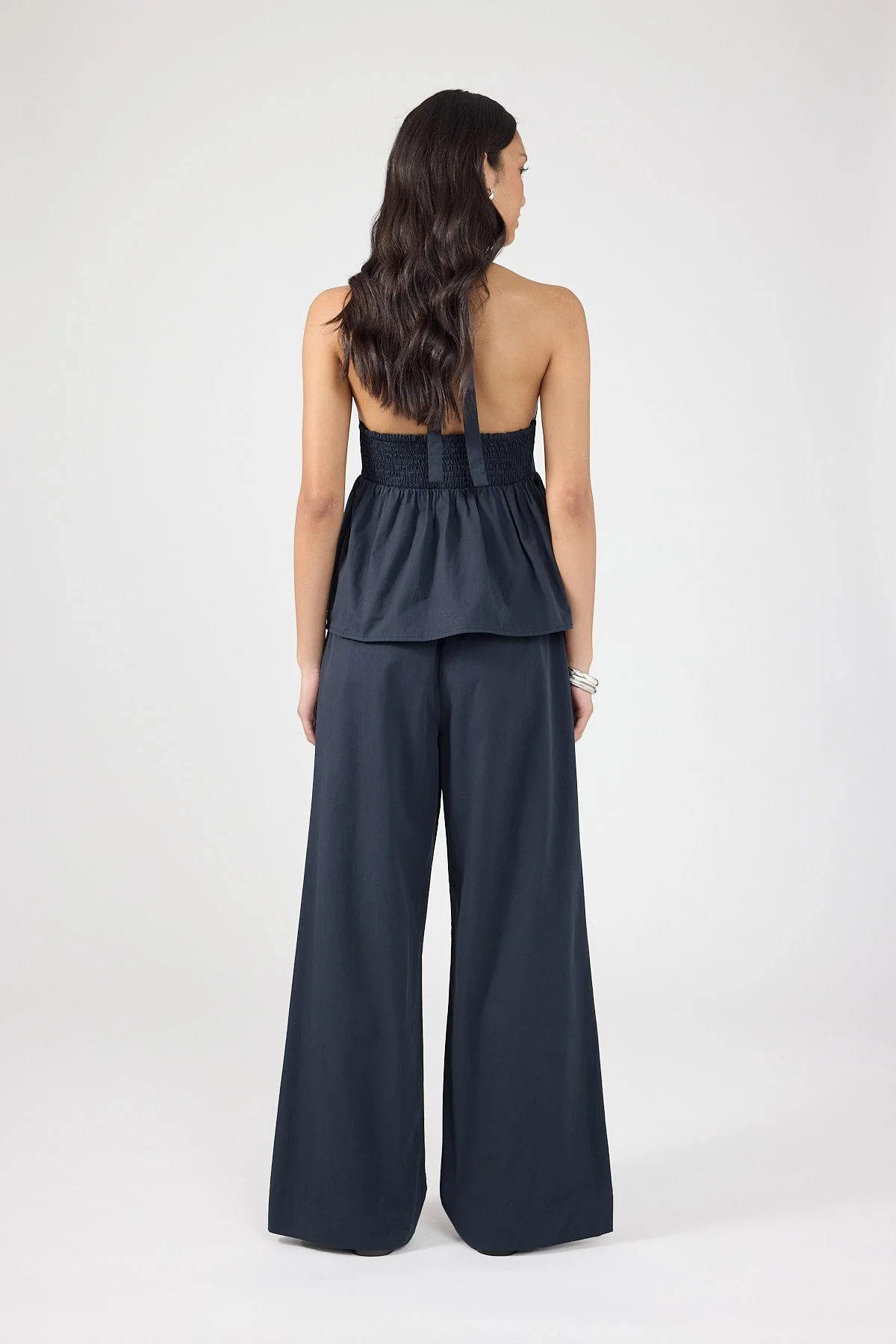 Cotton Pant Ink Blue