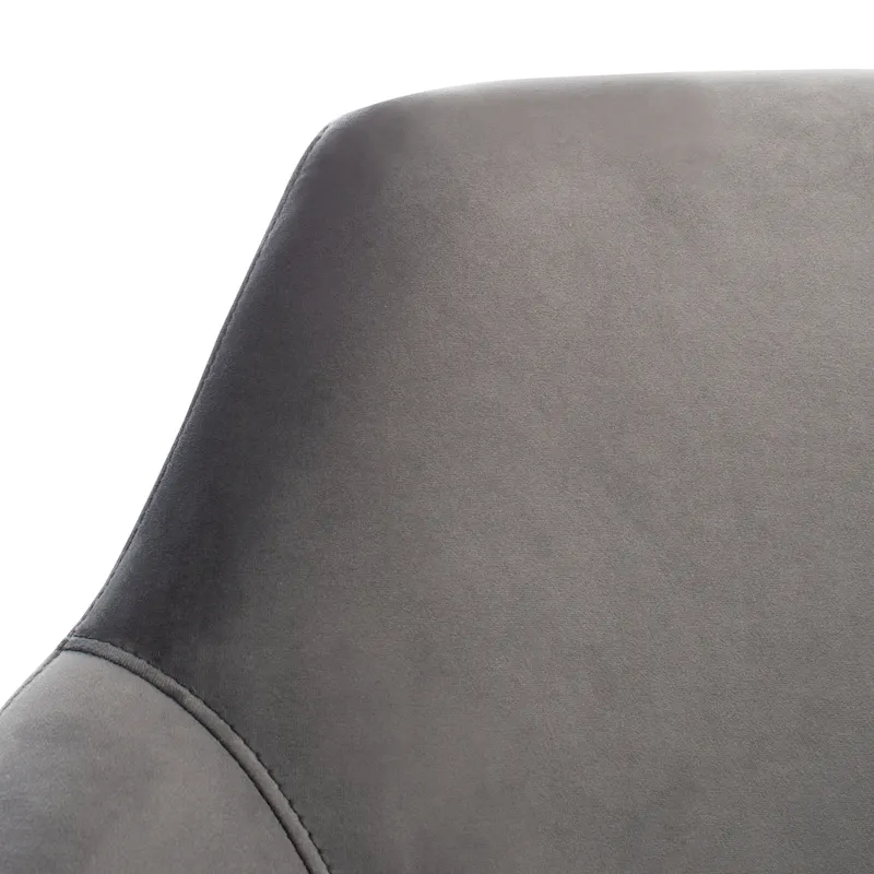SAFAVIEH Couture Citine Velvet Swivel Accent Chair - 31.1 W x 32.3 L x 29.5 H - 31.1 W x 32.3 L x 29.5 H