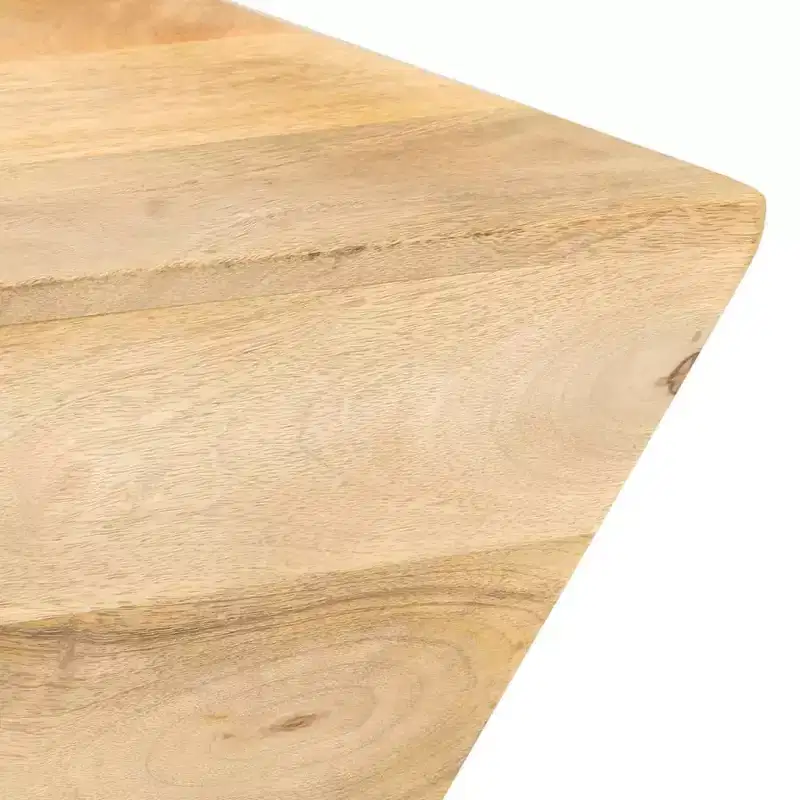 vidaXL Coffee Table V-shape Side End Table Living Room Sofa Table Solid Wood