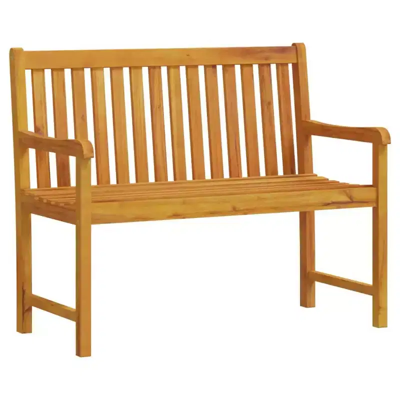 vidaXL Garden Bench Solid Acacia Wood Outdoor Seating Terrace Furniture