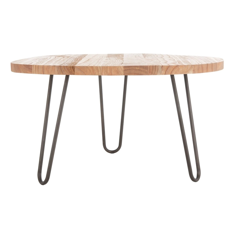 SAFAVIEH Laney Free Edge Coffee Table - 35.4 x 35.4 x 17.7 - 35Wx35Dx18H