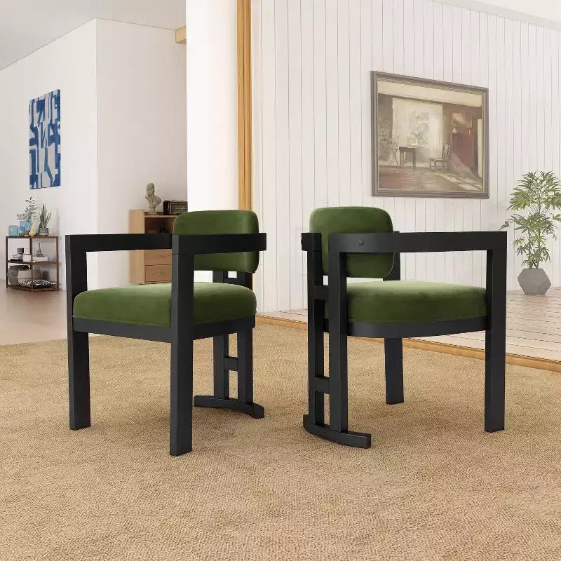 Christopher Knight Home Luna Modern Birch Wood Upholstered Dining Chair (Set of 2)