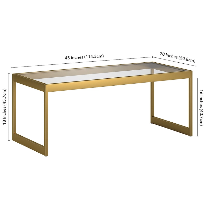 Ezra 45 Wide Rectangular Coffee Table