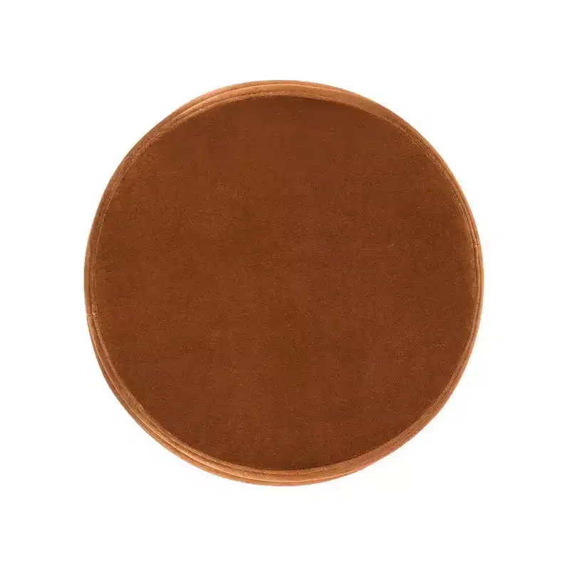 19 Inch Oversized Round Storage Ottoman