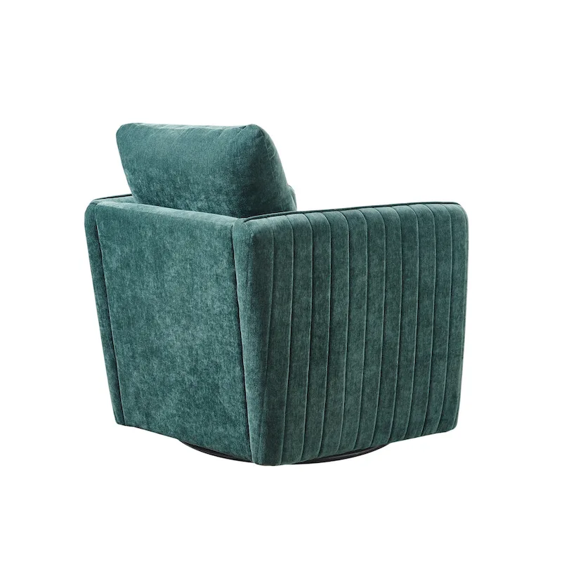 Madison Park Paloma Upholstered 360 Degree Swivel Chair