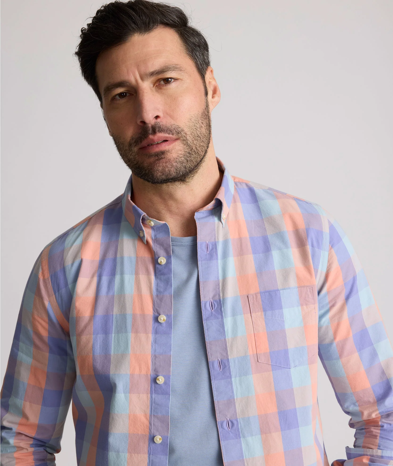 Check Cotton Shirt