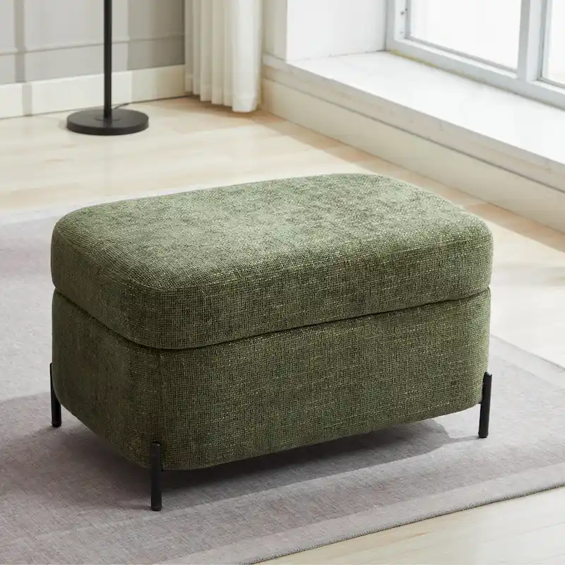 40.6 W Upholstered Swivel Accent Sofa Chair With Pillows