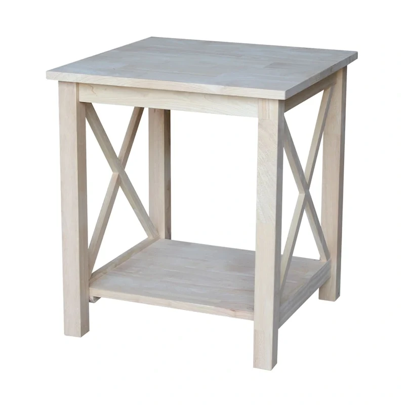 International Concepts Wood Hampton End Table