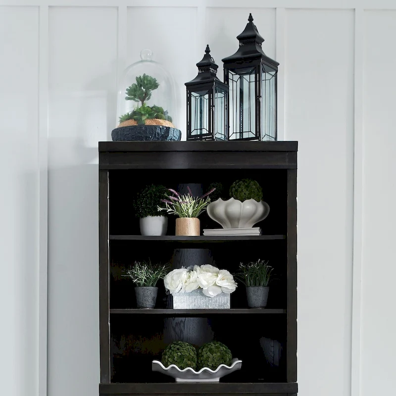 Harvest Home Chalkboard Bunching Lateral File Hutch
