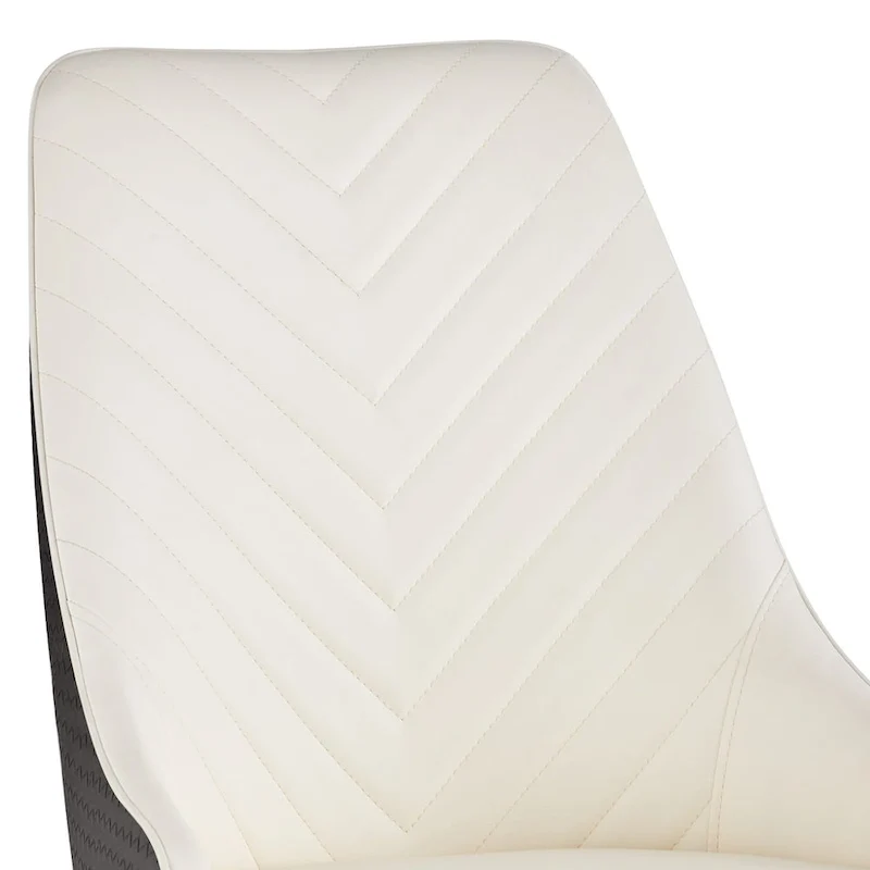 Faux Leather Upholstered Dining Chairs, Set of 4 - 18.1W x 21.3W x 36.6H
