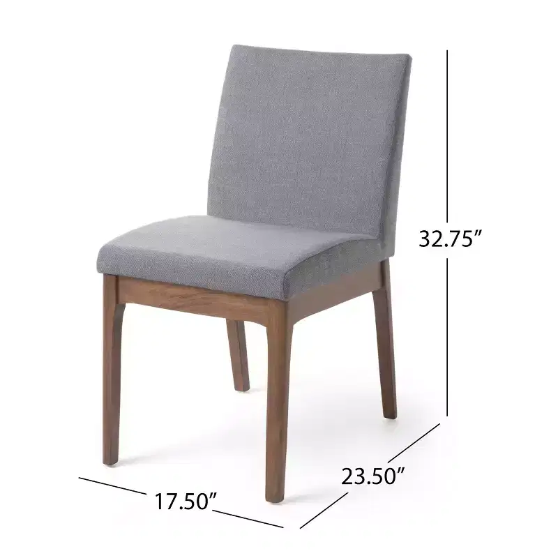 Christopher Knight Home Kwame Mid Century Modern Fabric Upholstered 5 Piece Dining Set