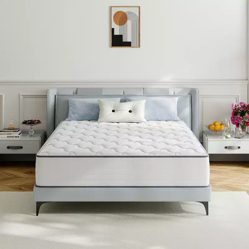 Hybrid Mattress Medium Firm – Pocket Spring & Memory Foam, White