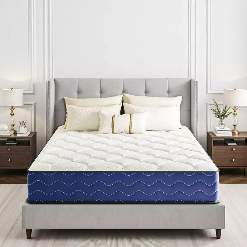 Swedrea Hybrid Mattress Medium Cooling Memory Foam Bed-in-a-Box