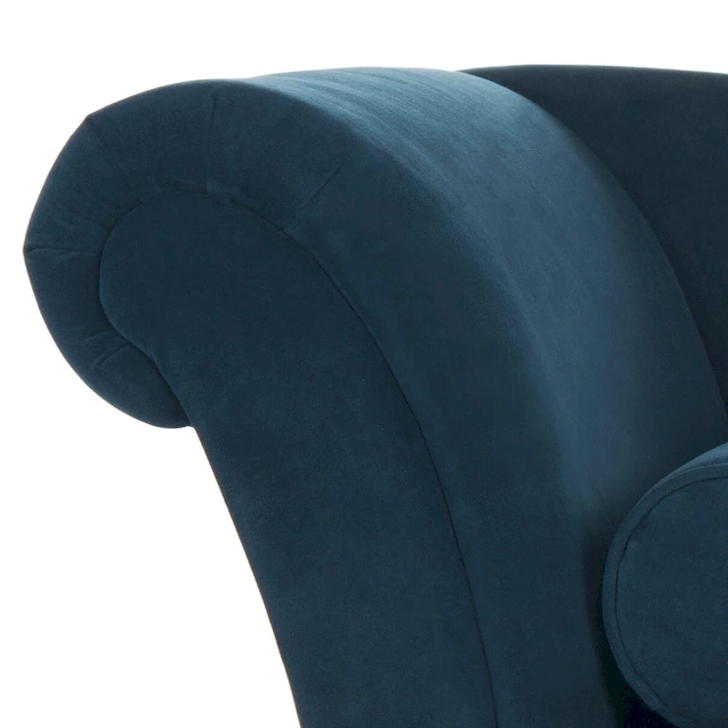 SAFAVIEH Karan Mid-Century Modern Chaise with Pillow - 63Wx28Dx30H