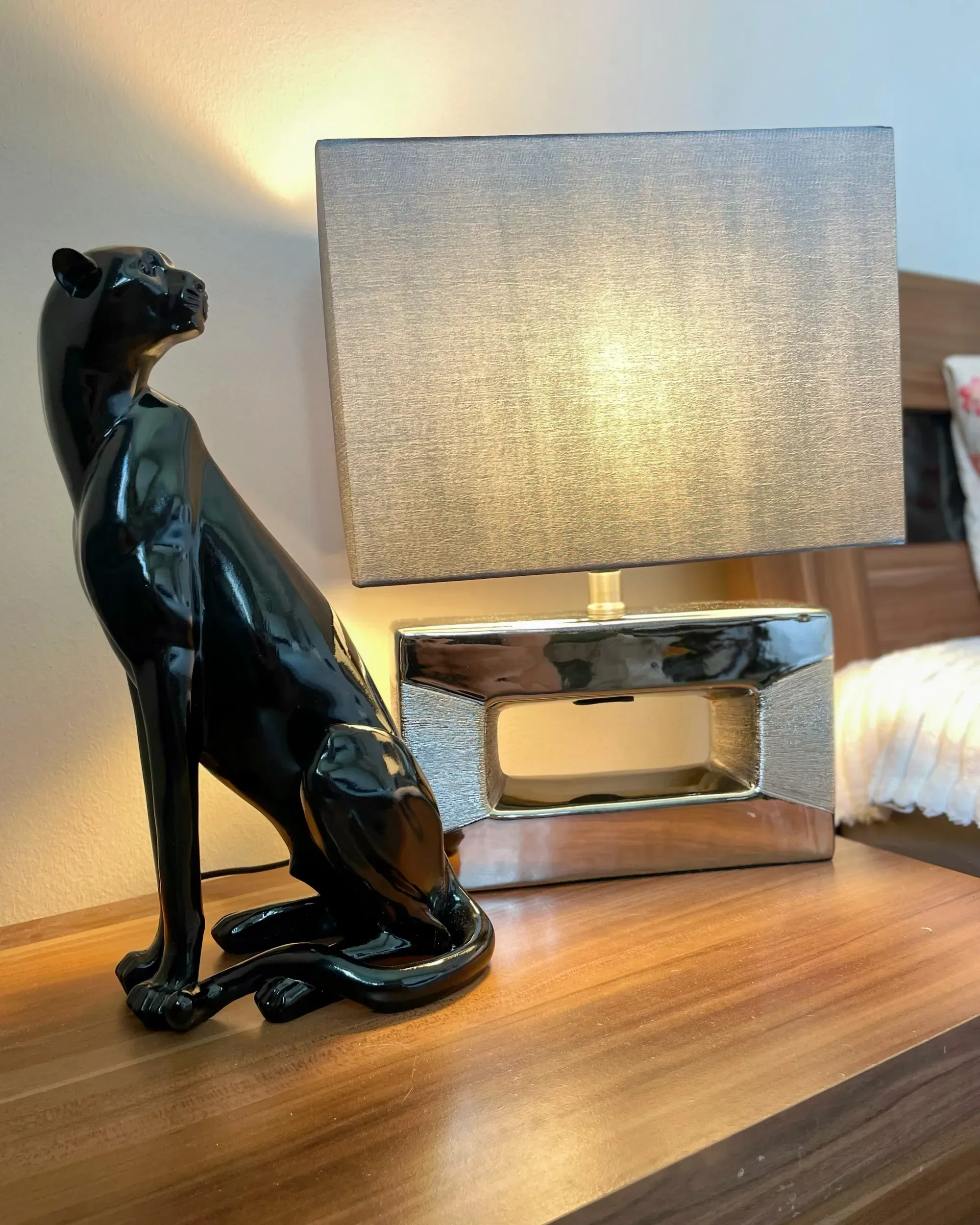Accessorio decorativo Giaguaro Nero