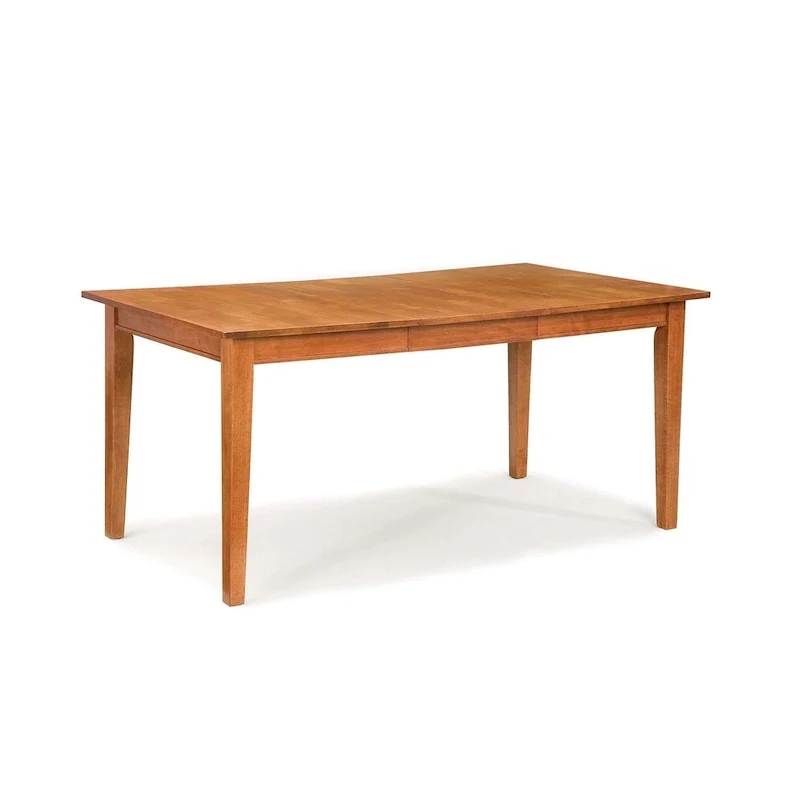 Arts and Crafts Rectangular Dining Table (with extending leaf) by Home Styles