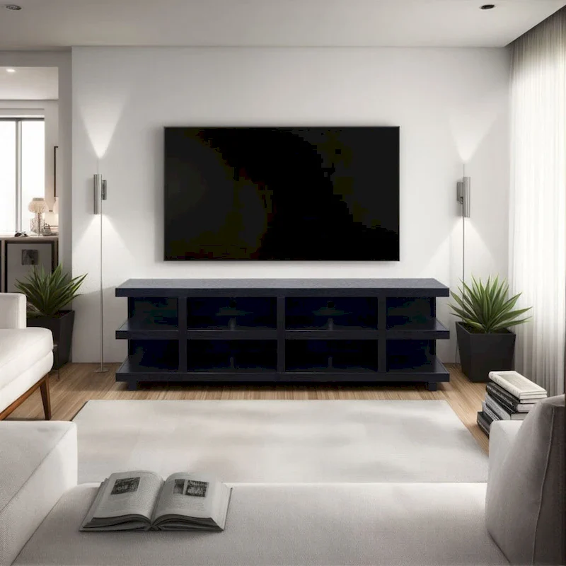 Laurel Canyon 85 inch TV Stand for TVs up to 95 inches, No Assembly Required