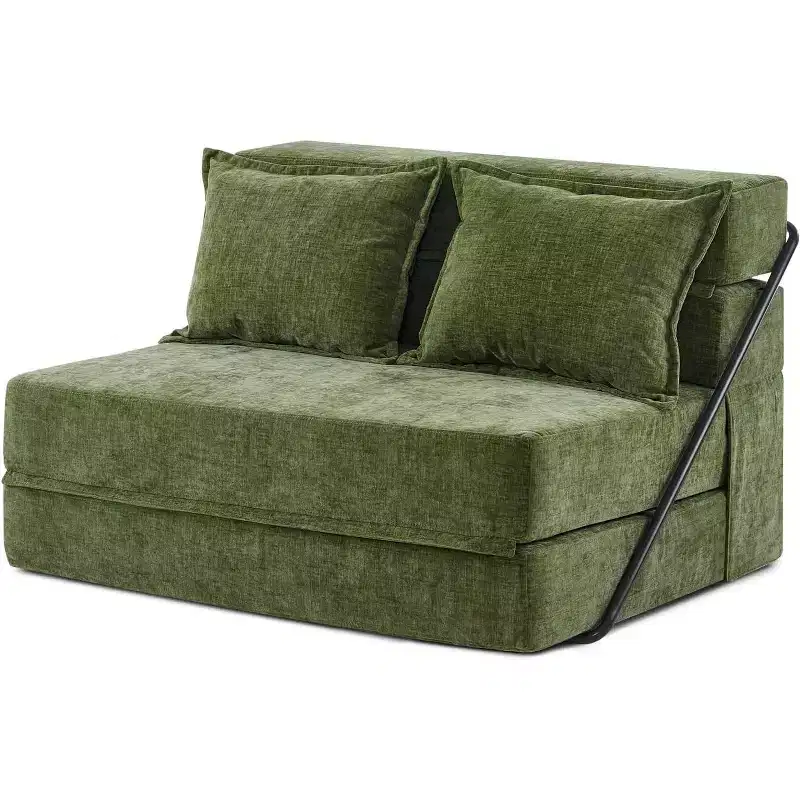 VINGLI Futon Sofa Bed Sleeper Sofa Chair Bed Floor Sofa Twin Small Couch Folding Mattress Couches