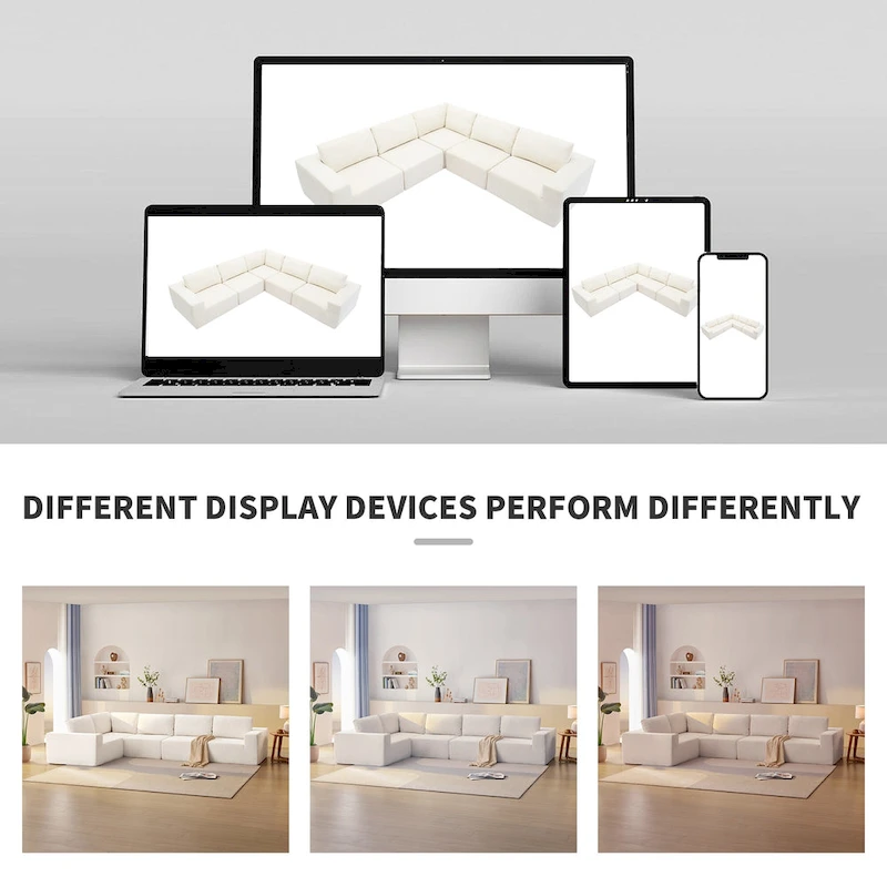 Modular Sectional Sofa, L Shaped Sectional Couch, Cloud Couch Set