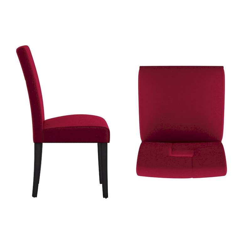 Brda Keyhole Back Dining Chairs (Set of 2) - Dining Chair