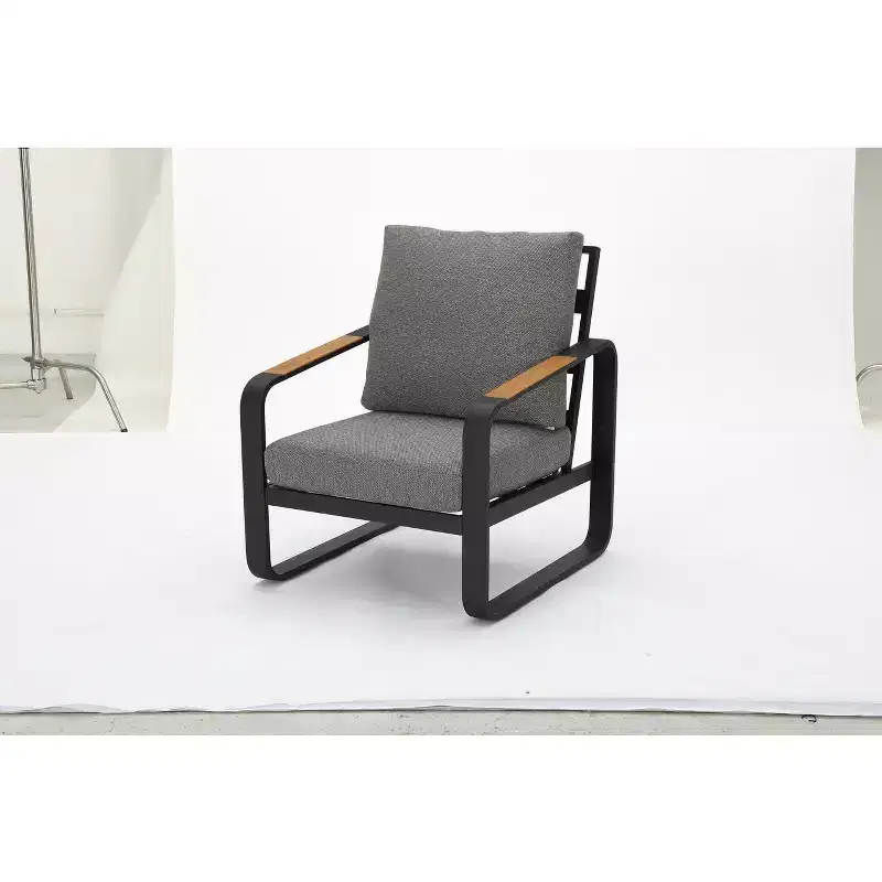 Lantine 29.9'' Wide Outdoor Single Patio Sofa With Removable Cushions