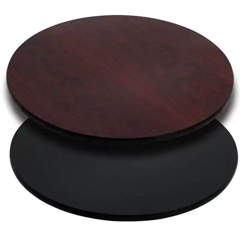 Flash Furniture 42 Round Table Top with Reversible Laminate Top