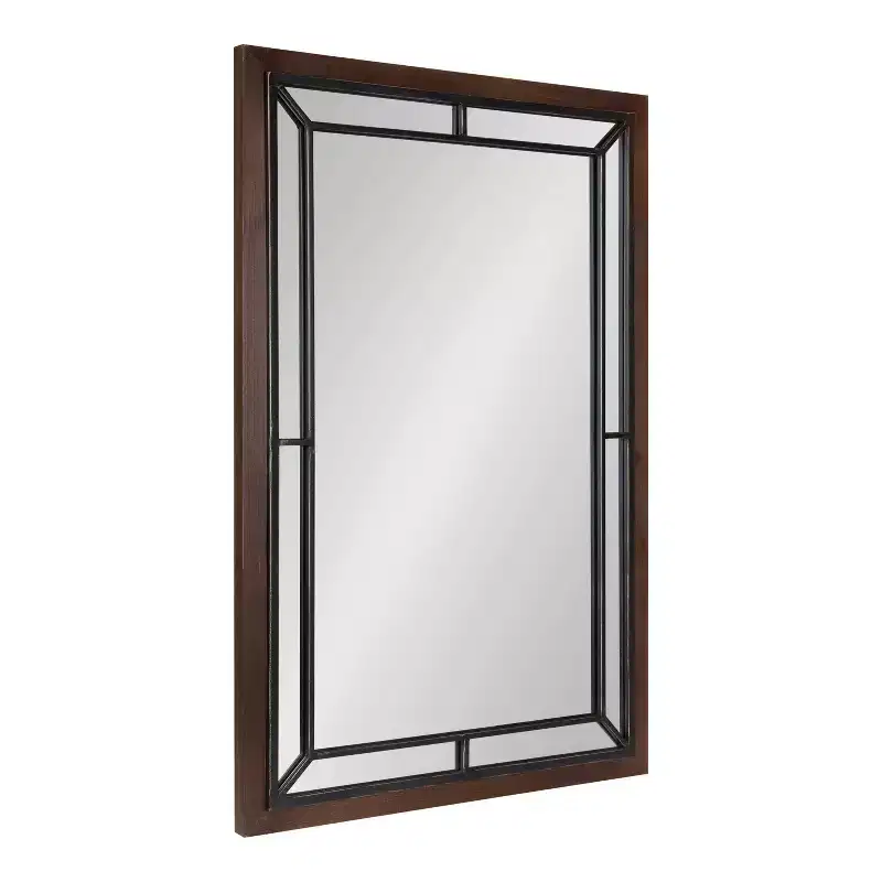 24 x 36 Audubon Rectangle Wall Mirror - Kate & Laurel All Things Decor