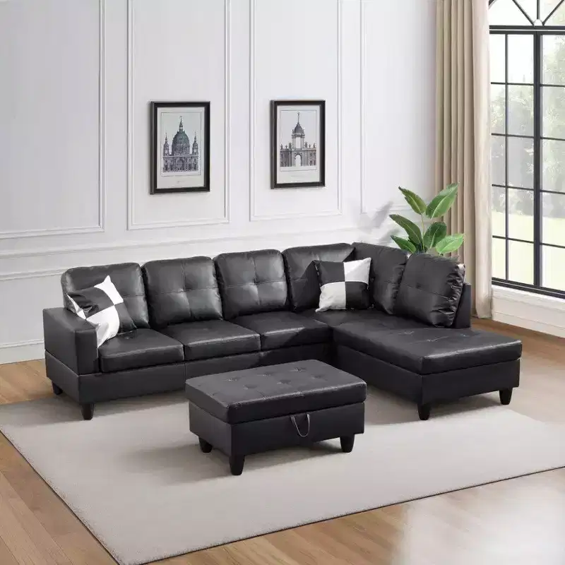 Transform Your Living Space with Our Chic L-Shaped Sectional Sofa C Unmatched Comfort and Style Await
