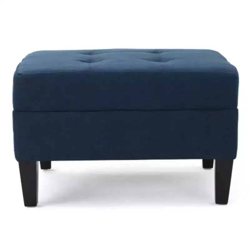 Elegant Blue Ottoman: A Perfect Addition to Your Home Decor