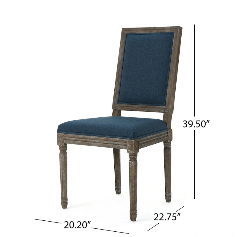 Ledger Traditional Fabric Dining Chair (Set of 2) by Christopher Knight Home