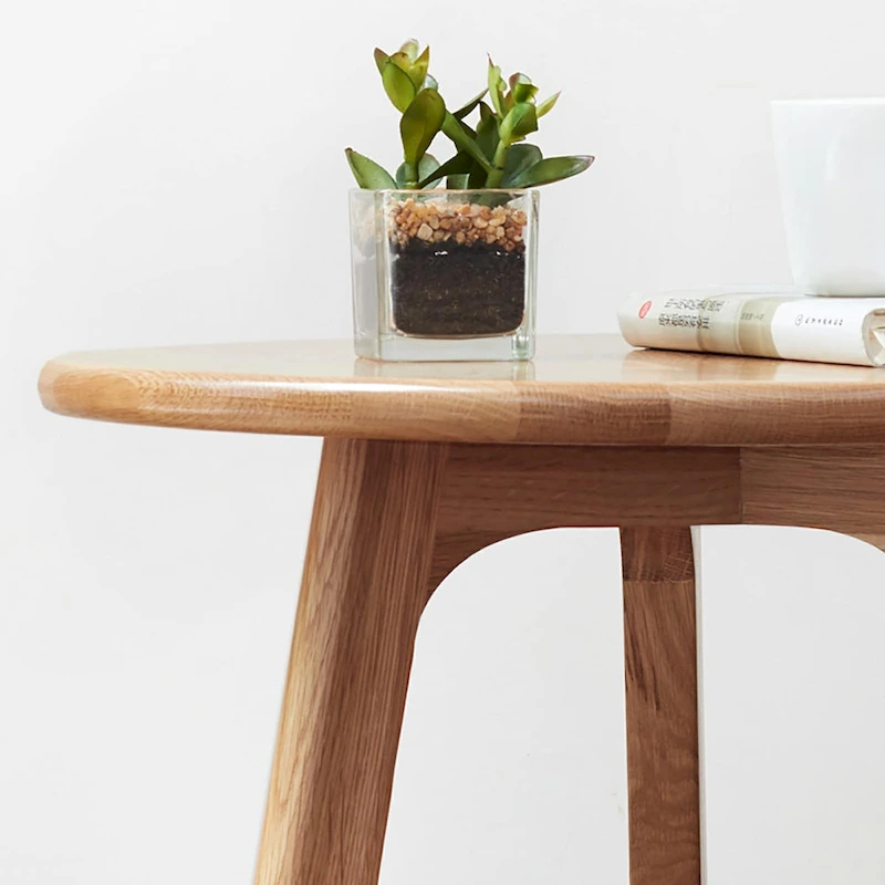 Round Small End Table Side Table Coffee Table