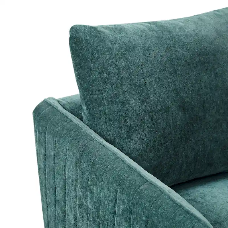 Madison Park Paloma Upholstered 360 Degree Swivel Chair