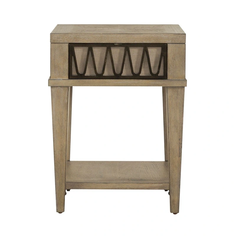 Devonshire Weathered Sandstone Chairside Table